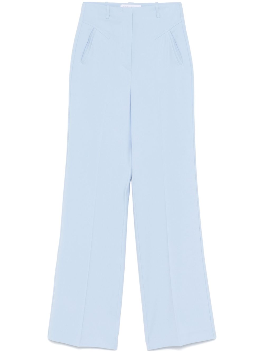 straight-leg trousers