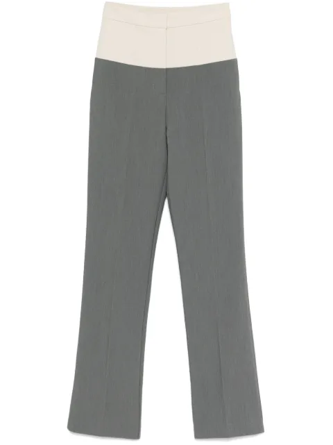 Patrizia Pepe pantalones con diseño color block