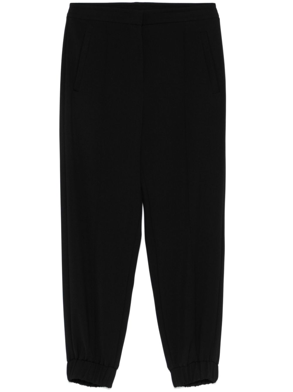 Patrizia Pepe Fly-motif track pants - Black