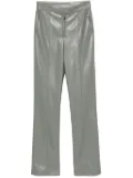 Patrizia Pepe Fly-motif trousers - Grey