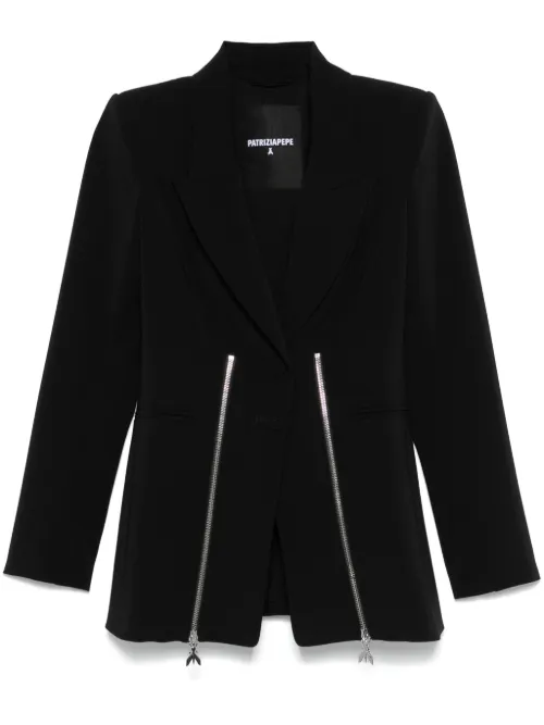 Blazer à fermeture zippée - Patrizia Pepe - Modalova