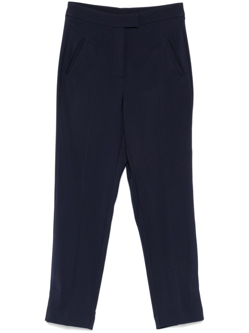 Patrizia Pepe Fly-motif trousers - Blue