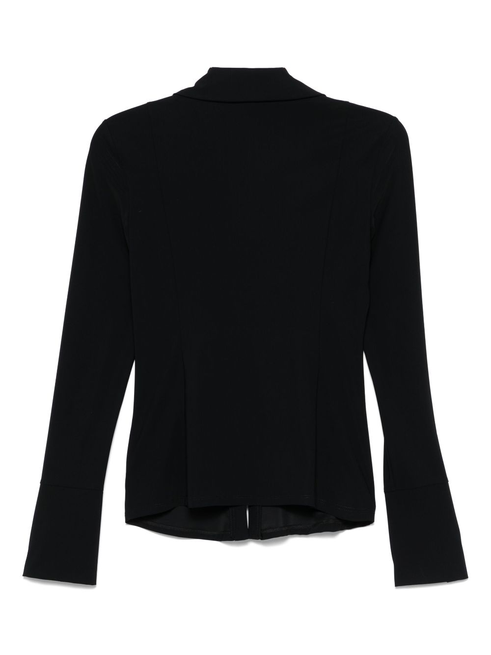 Patrizia Pepe Blouse met rits - Zwart