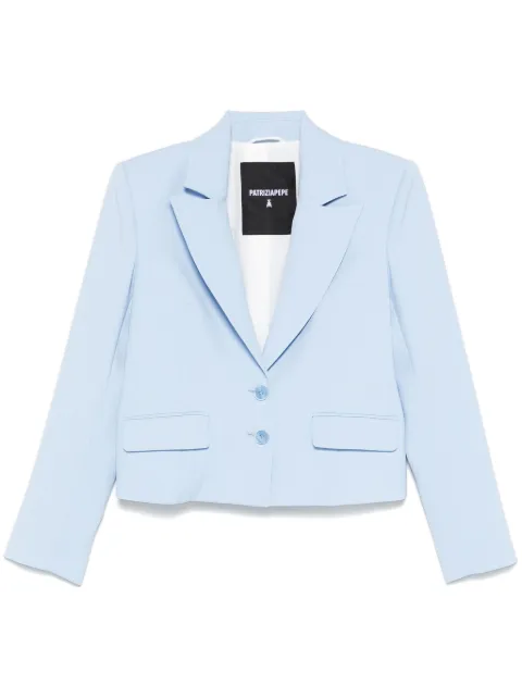 Patrizia Pepe blazer con solapas de muesca