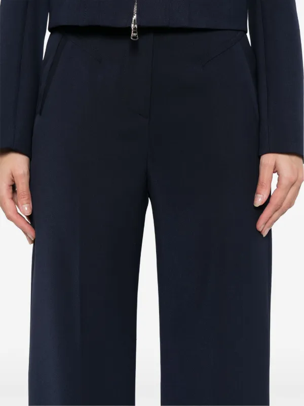 パンツ PATRIZIA PEPE Women Straight Pants 2P1673 A057C789 Blue Patrizia Pepe straight-leg Trousers | Blue | FARFETCH