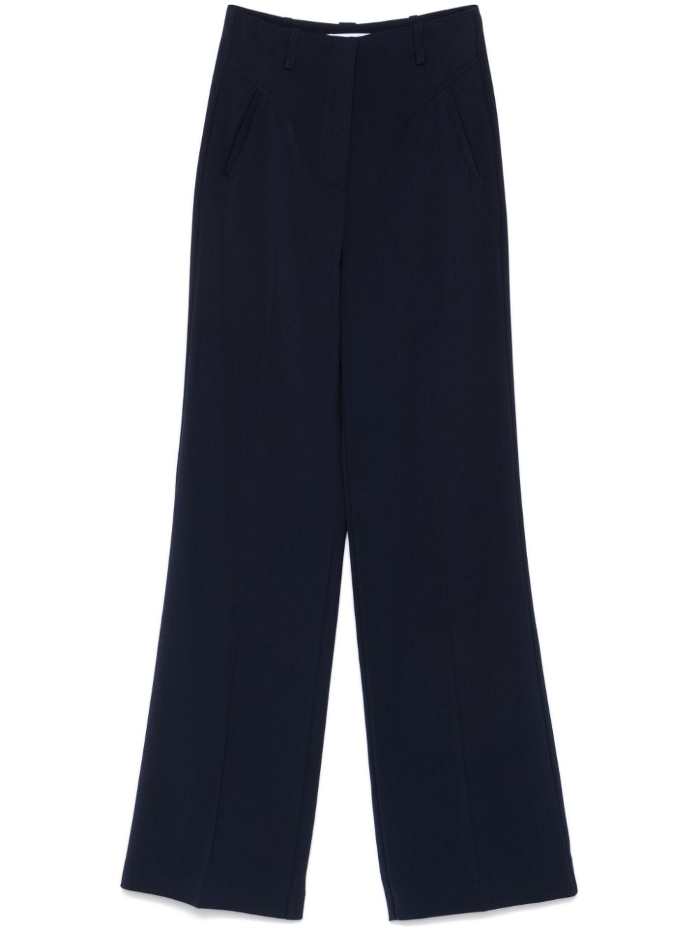 straight-leg trousers