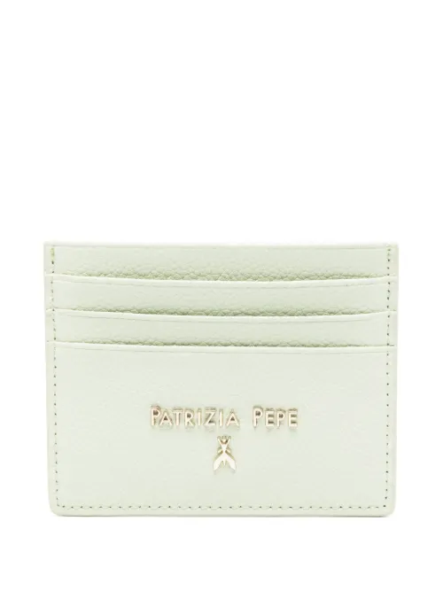 Porte-cartes en cuir - Patrizia Pepe - Modalova