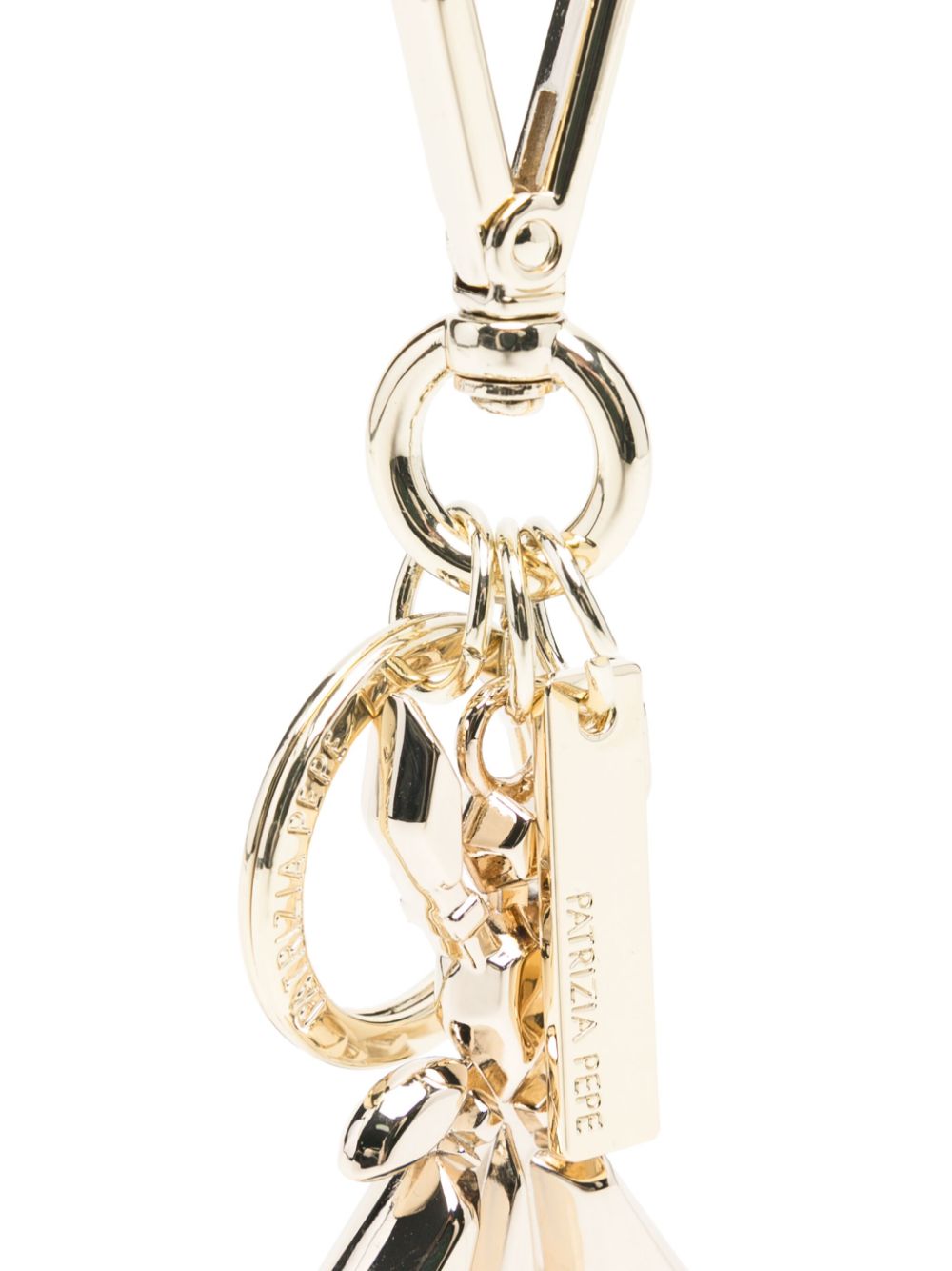 Patrizia Pepe Fly keychain - Goud