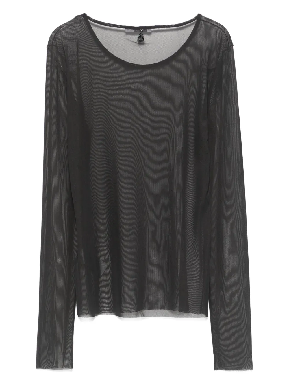 Patrizia Pepe Essential tulen top - Zwart