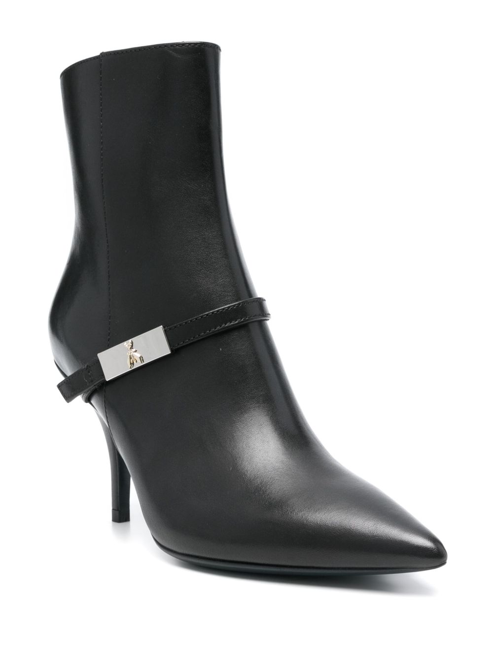 Patrizia Pepe 90mm ankle boots - Zwart