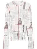 Patrizia Pepe manifesto-print top - J4F1 Manifesto Print