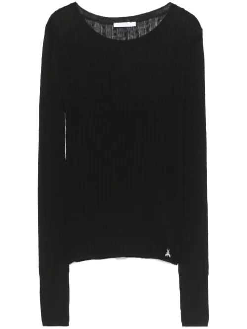 Pull en maille fine - Patrizia Pepe - Modalova