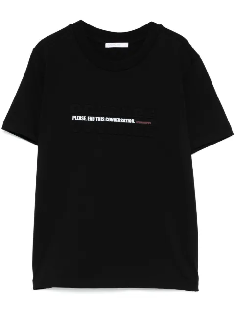Patrizia Pepe slogan-print T-shirt