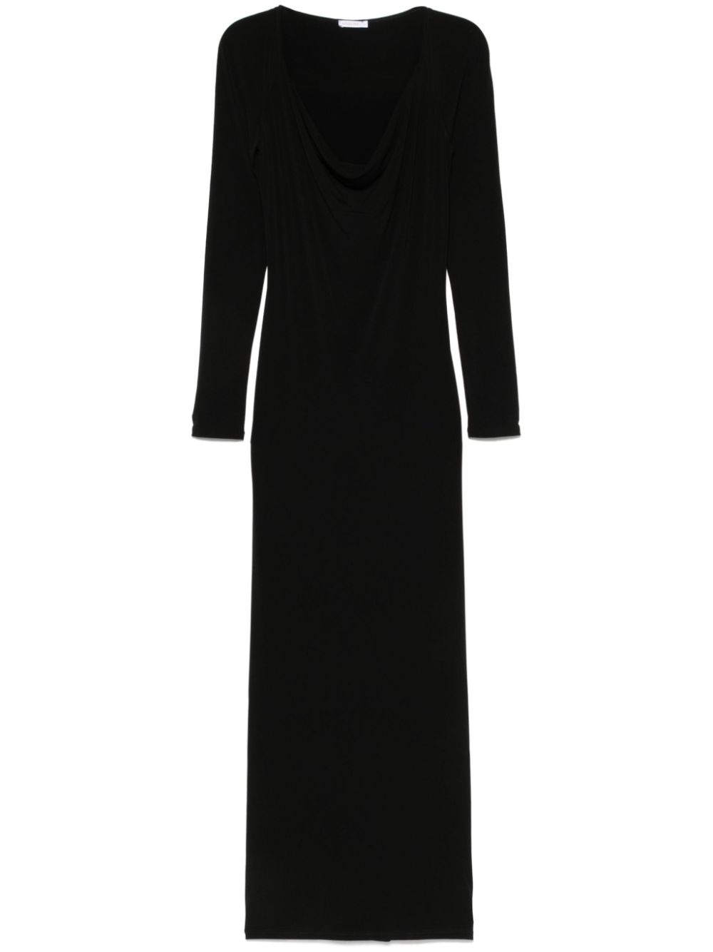 Patrizia Pepe crepe maxi dress - Black