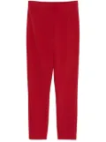 Patrizia Pepe cropped trousers - Red