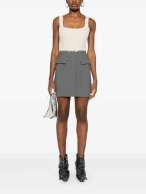 ワンピース PATRIZIA PEPE Women Mid Skirts 8A1444 J251S708 GREY Sequin midi skirt | Grey | Patrizia Pepe
