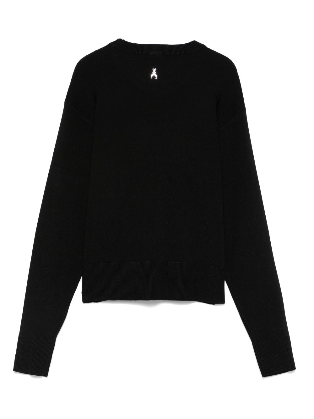 Patrizia Pepe crew-neck sweater - Zwart