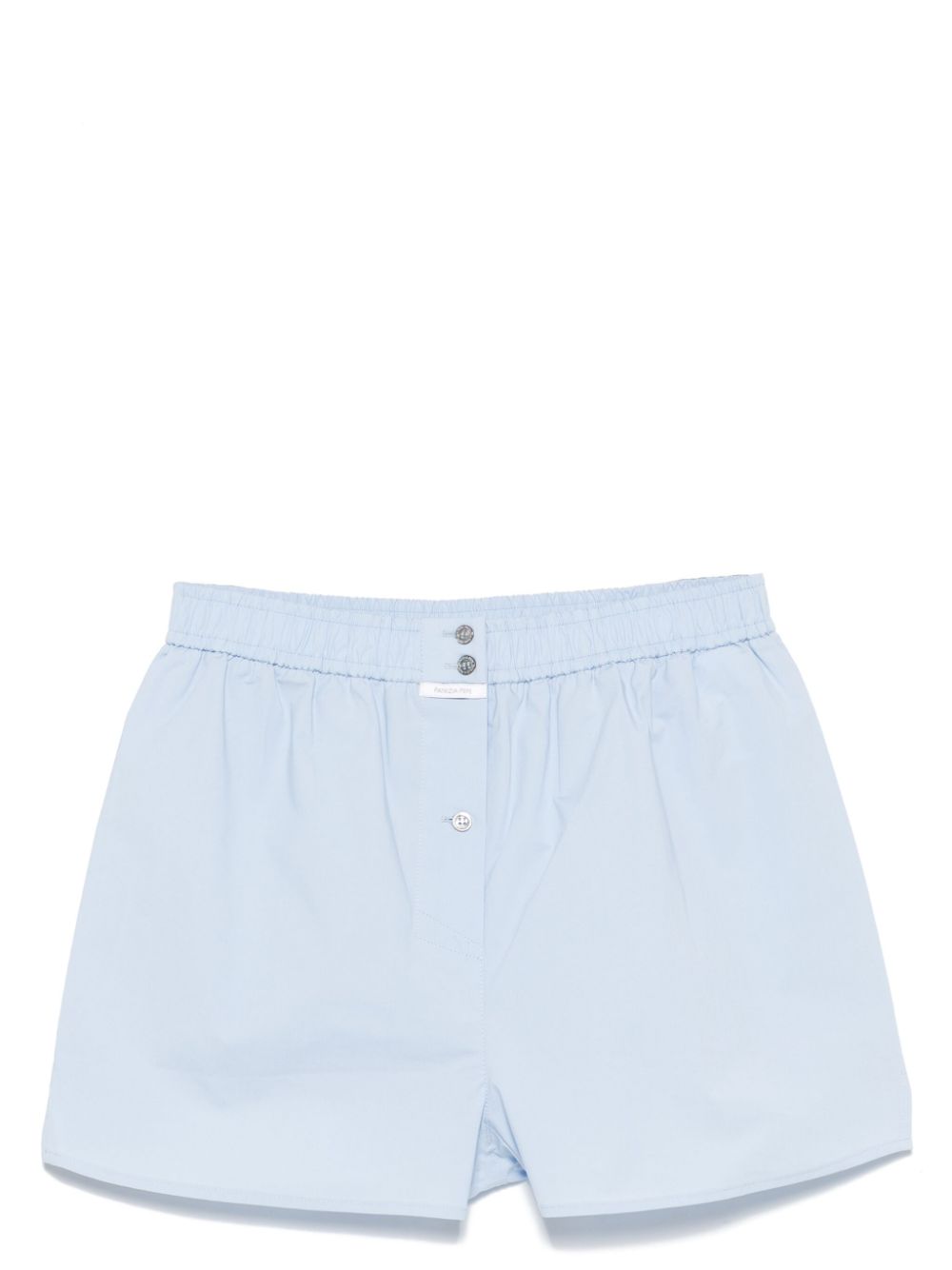 logo-patch shorts