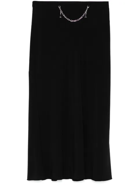 Patrizia Pepe jewel-detail midi skirt