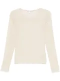 Patrizia Pepe tulle top - Neutrals