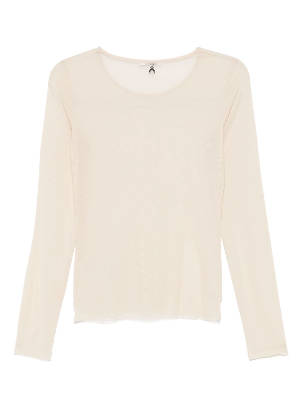 Patrizia Pepe tulle top - Beige