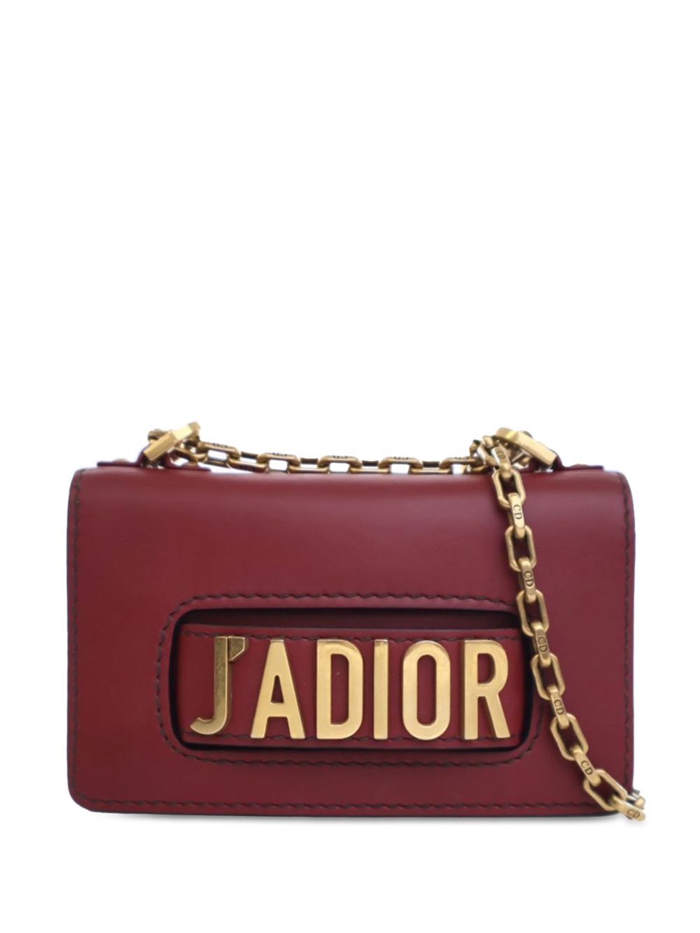 2018 Mini Calfskin JAdior Chain Flap crossbody bag