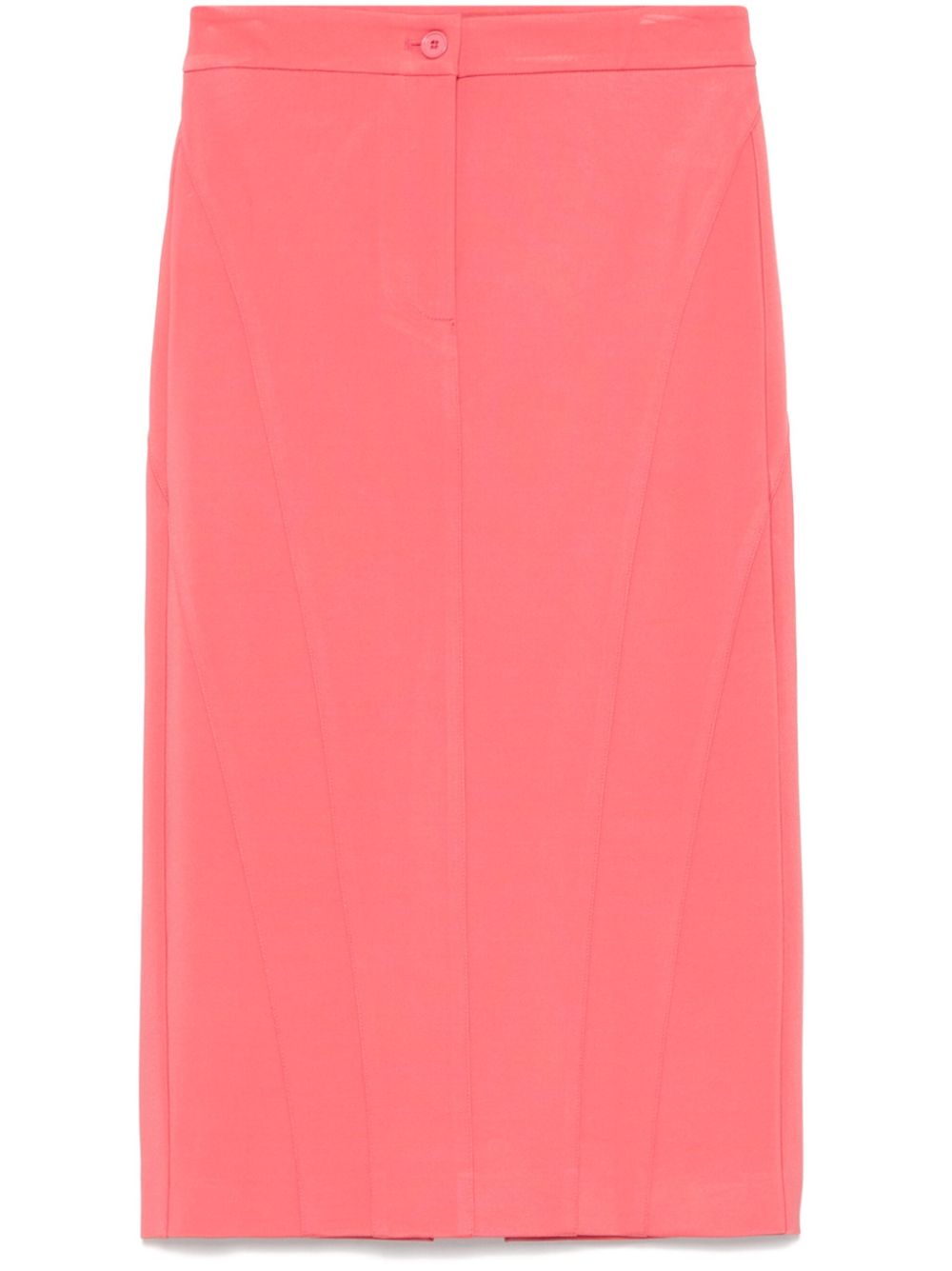 panelled midi skirt