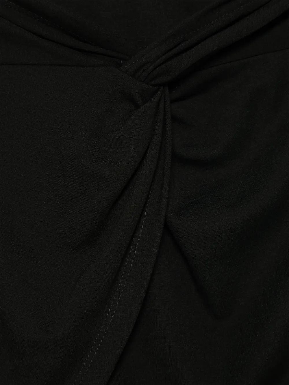 Monnalisa Rok met gedraaid detail Zwart