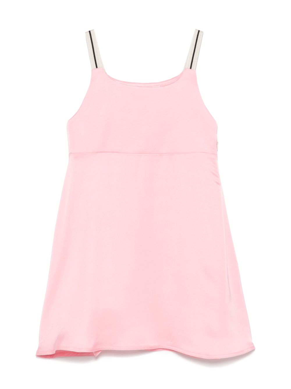 Palm Angels Kids Jurk met logopatch - Roze