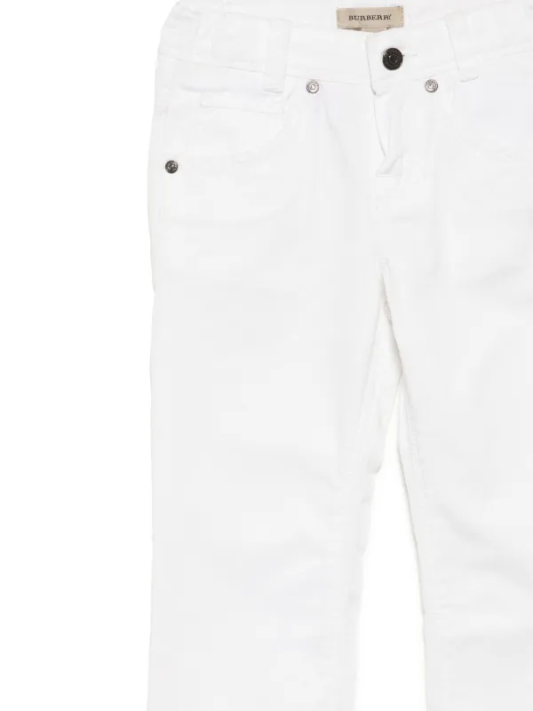 Burberry Kids straight-leg Jeans White FARFETCH GE