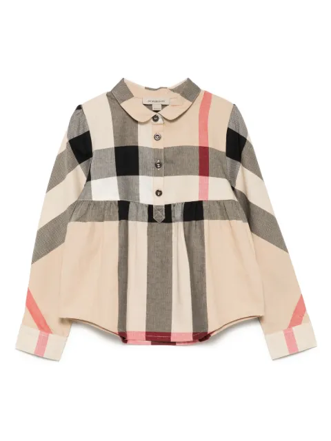 Burberry Kids checked dress