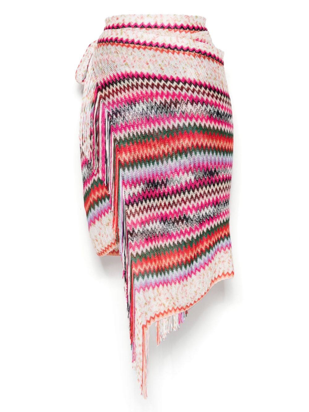 Missoni zigzag-woven pareo - Roze