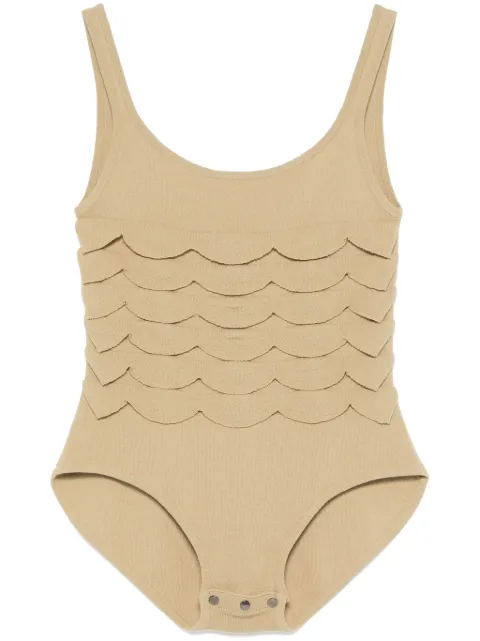 Nanushka body tejido texturizado