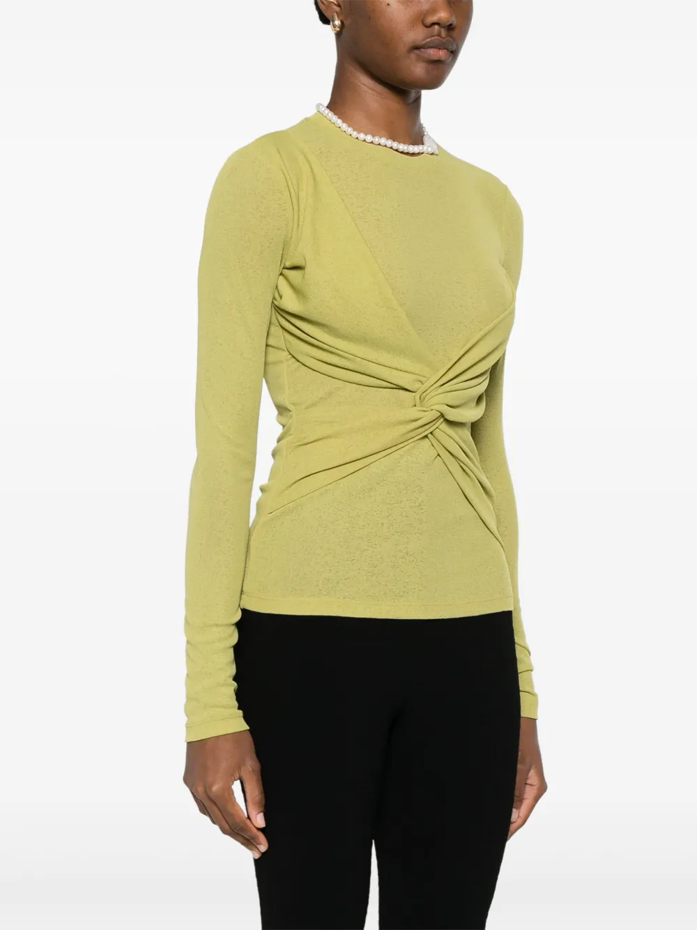 Nanushka Izolda T-shirt Groen