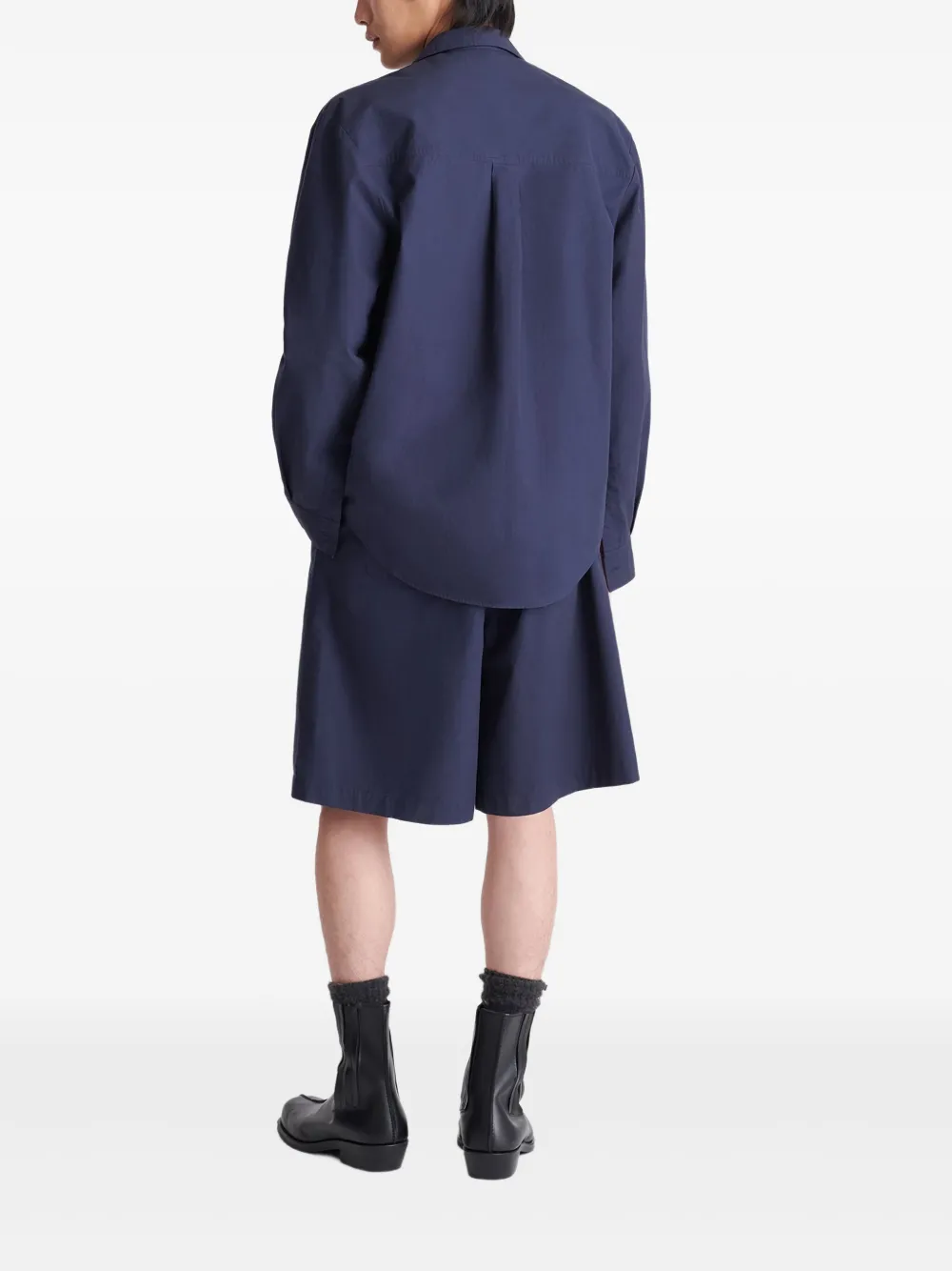 Nanushka Jari overhemd met lange mouwen Blauw