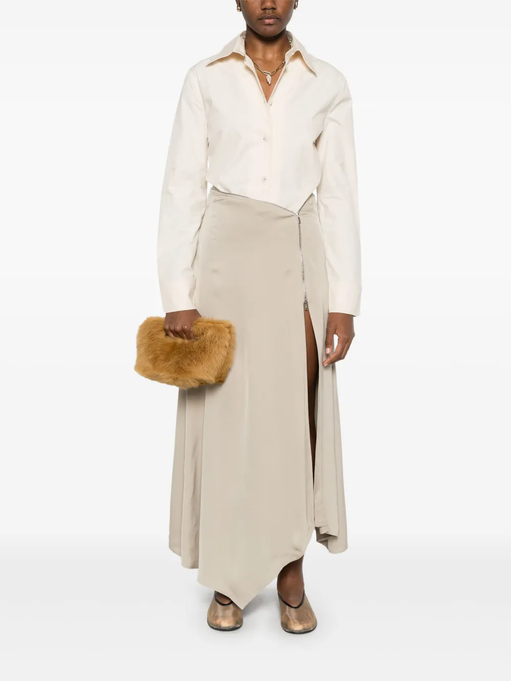 Nanushka Aliska body - Beige