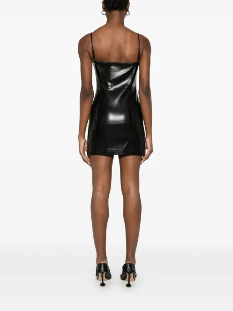 Nanushka faux-leather mini dress NW25RSTP06299 - 3