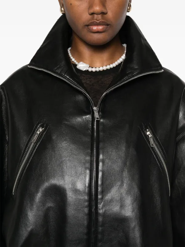 Nanushka Aiman Jacket | Black | FARFETCH