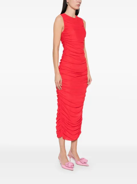 ROTATE BIRGER CHRISTENSEN mesh midi dress 1144371292 - 2