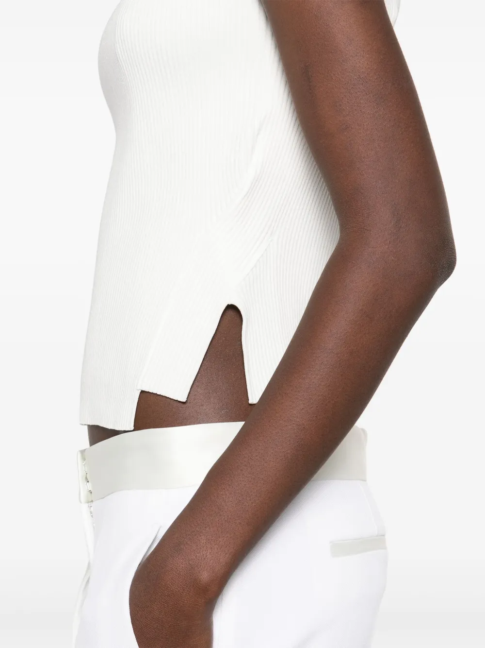 VICTORIA BECKHAM RIBBED TANK TOP