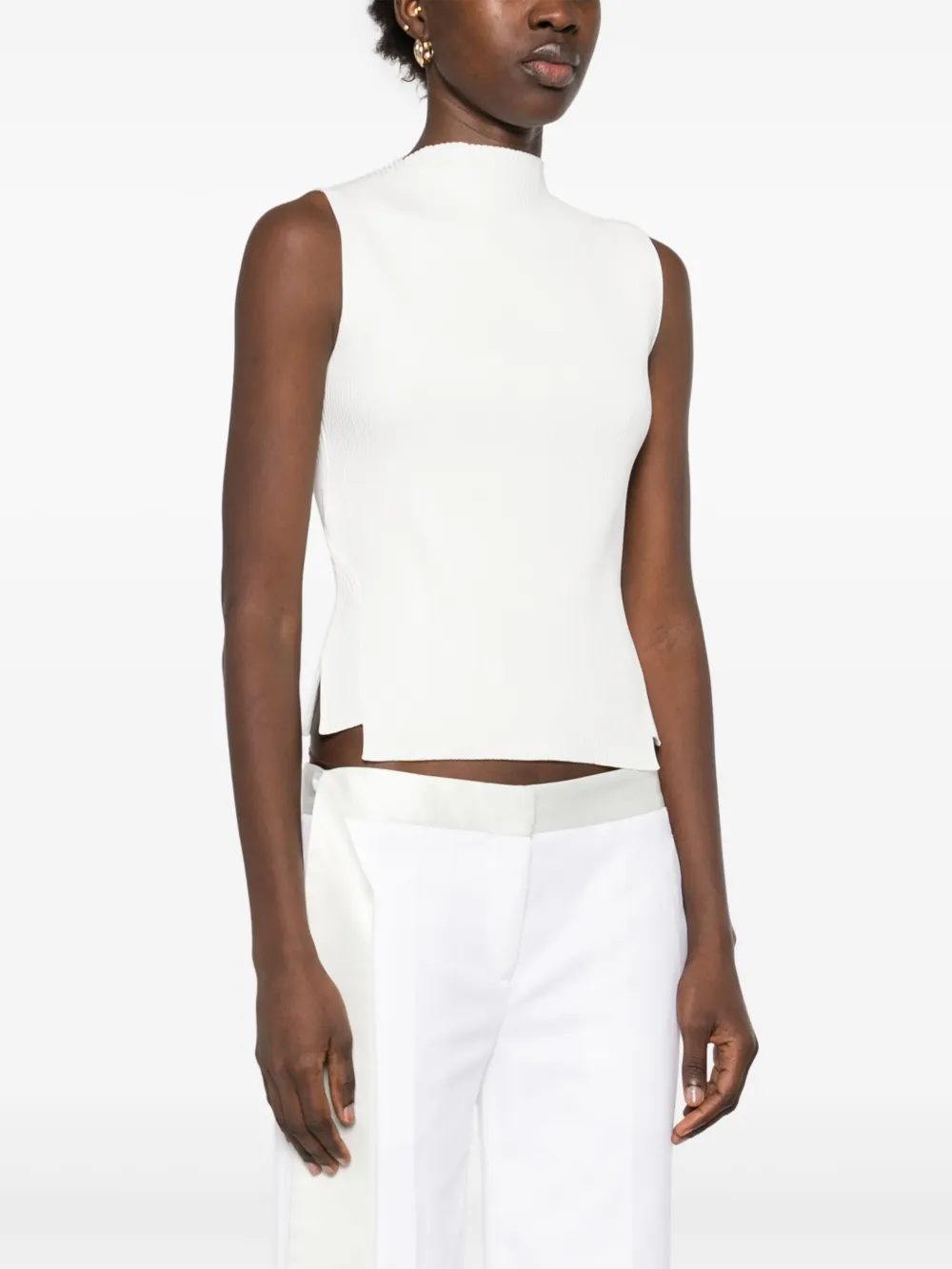 VICTORIA BECKHAM RIBBED TANK TOP