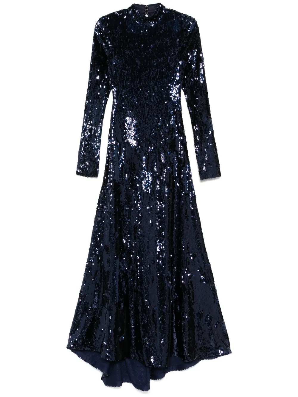 ROTATE BIRGER CHRISTENSEN Maxi-jurk met pailletten Blauw
