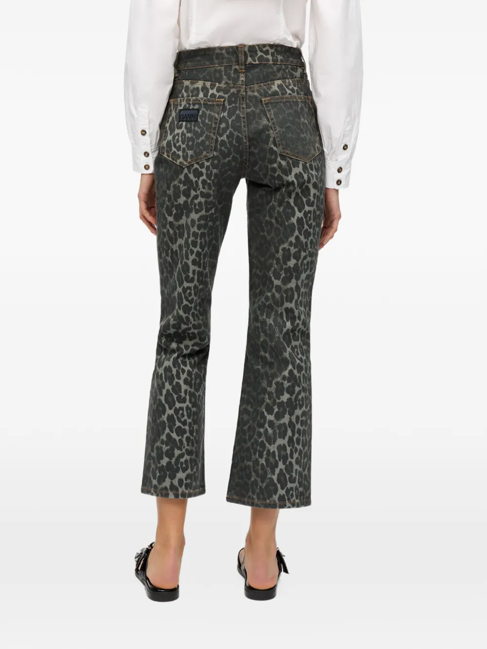 GANNI Betzy jeans Grijs