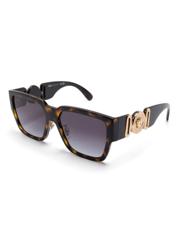 Versace Eyewear メドゥーサ ビギー サングラス | ブラウン | FARFETCH JP