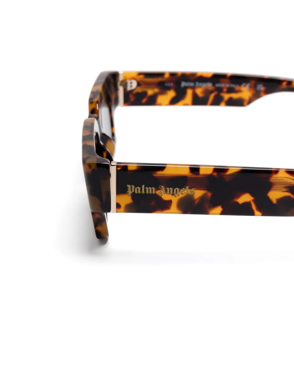 Palm Angels Eyewear Hyde zonnebril Bruin