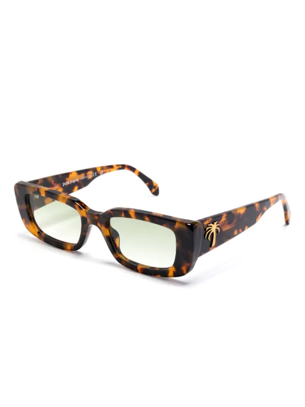 Palm Angels Yosemite Sunglasses with Brown Case Palm Angels Eyewear Yosemite Sunglasses | Brown | FARFETCH ID main image 3