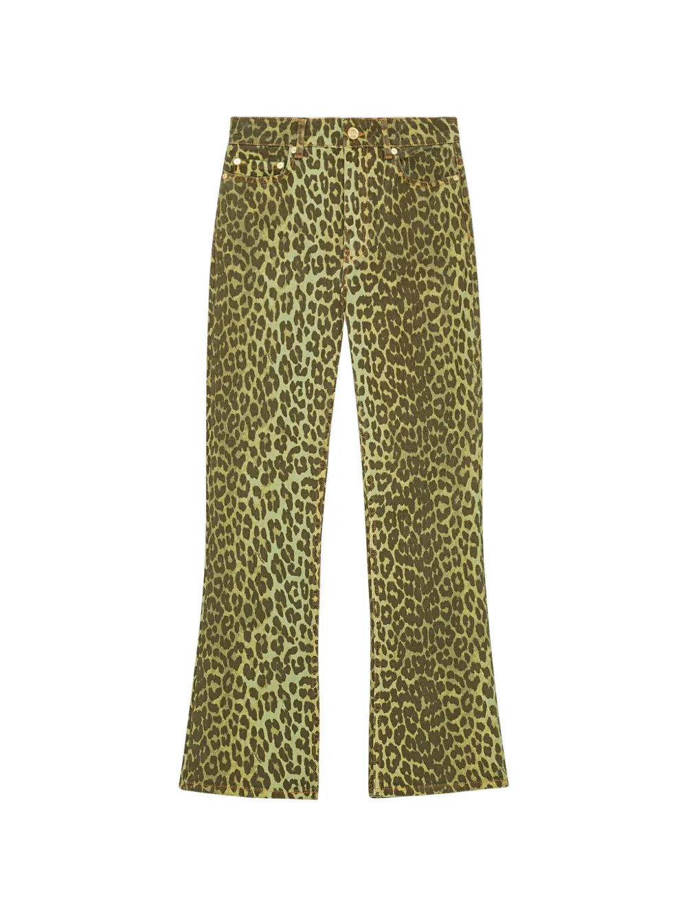 GANNI Betzy jeans - Giallo