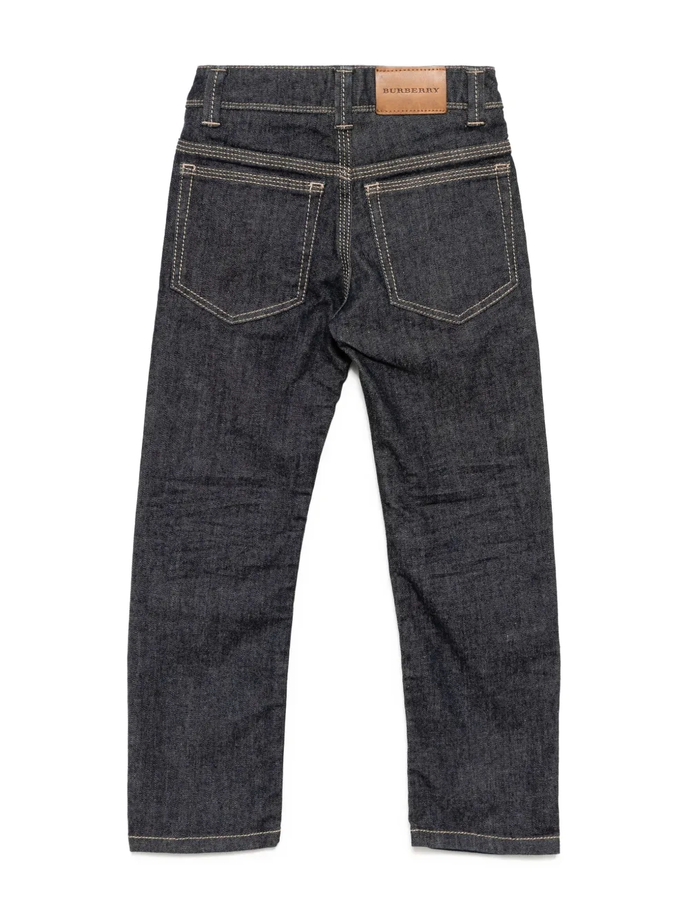 Burberry Kids Straight jeans - Blauw