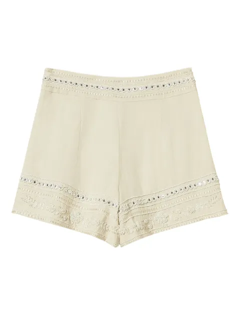 TWINSET shorts con detalle bordado