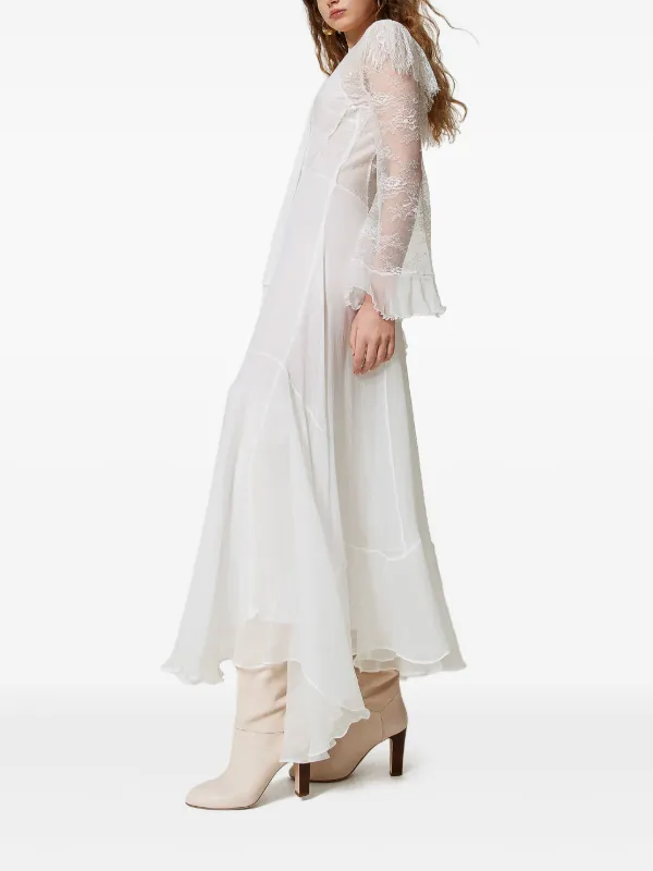 TWINSET Milano Dress | White | FARFETCH